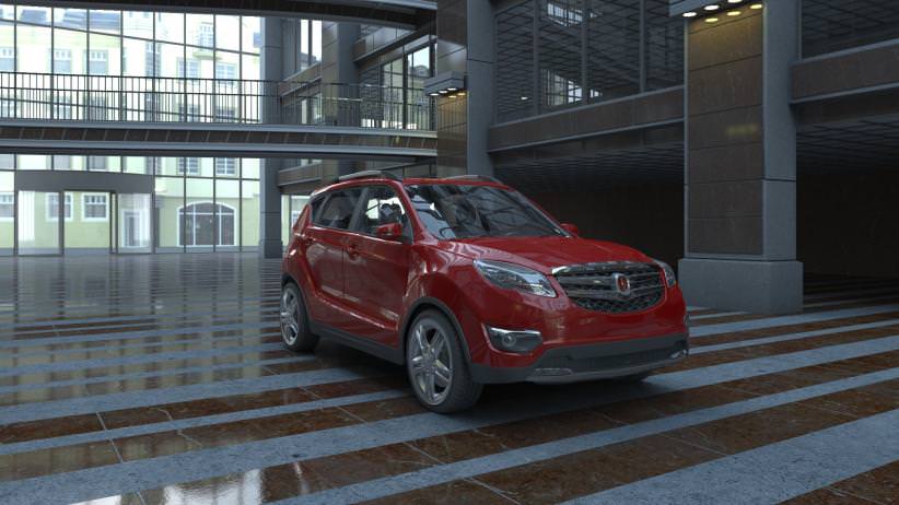 3D-модель автомобиля для Changan Motors фото 8