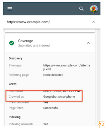 Запросы от Googlebot Smartphone
