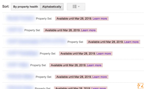 Наборы ресурсов в Search Console