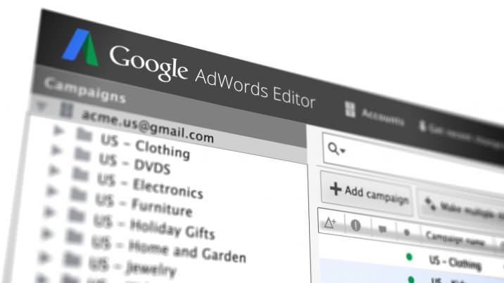 Редактор AdWords