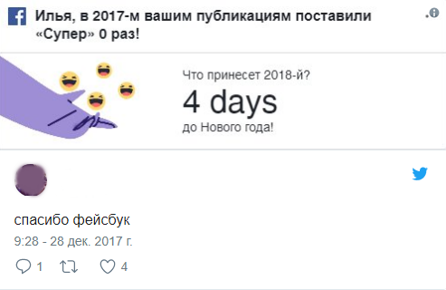 итоги Facebook