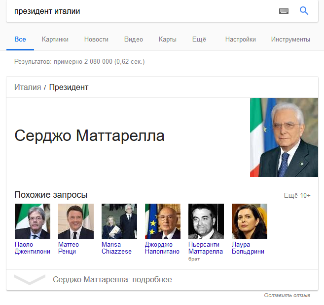 Google SERP