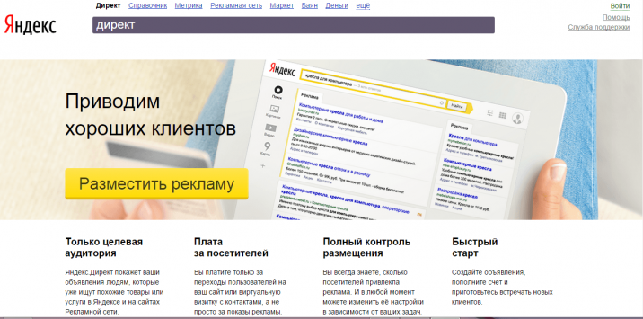 Яндекс.Директ медийная кампания